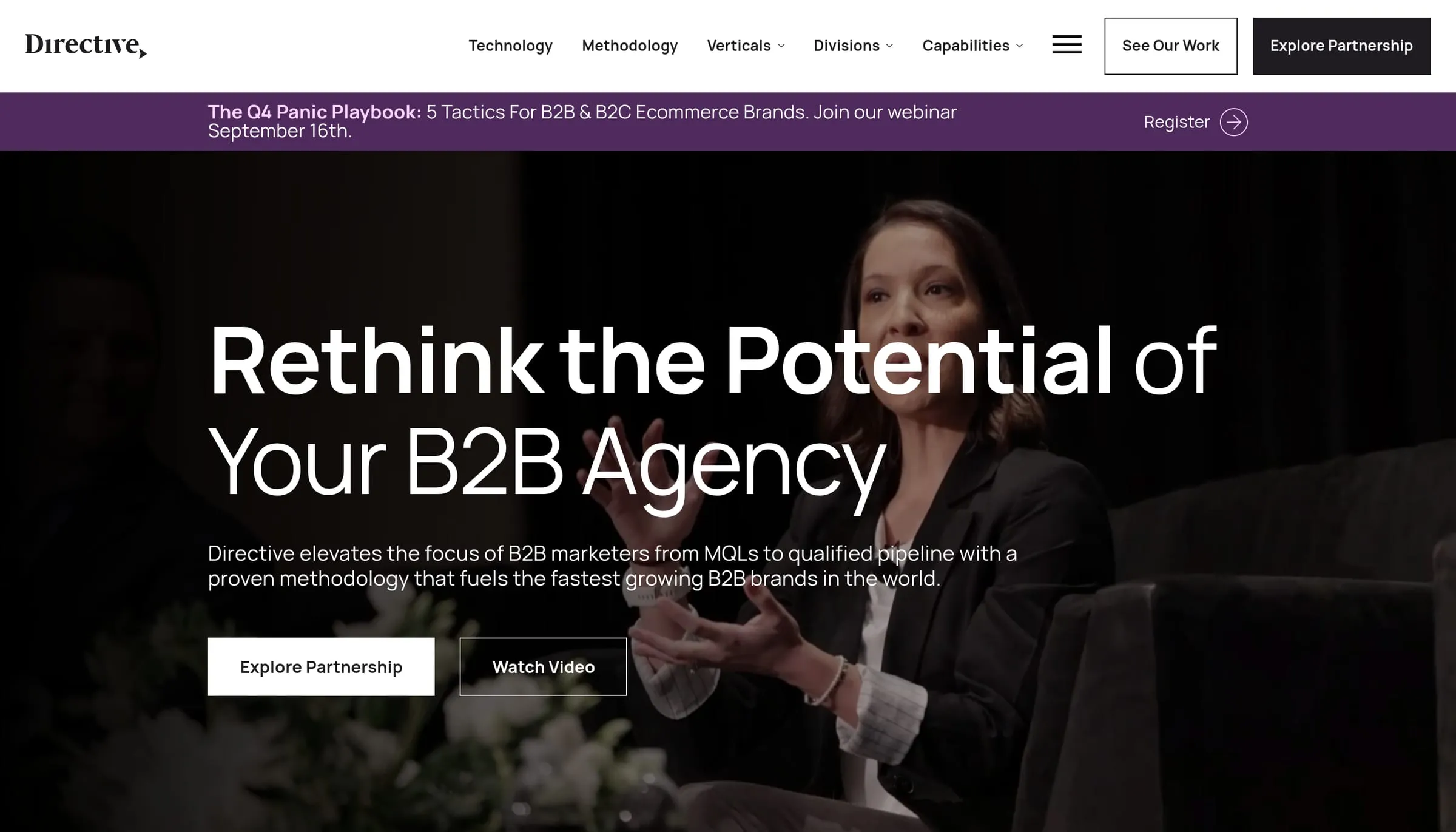 The Directive Consulting homepage