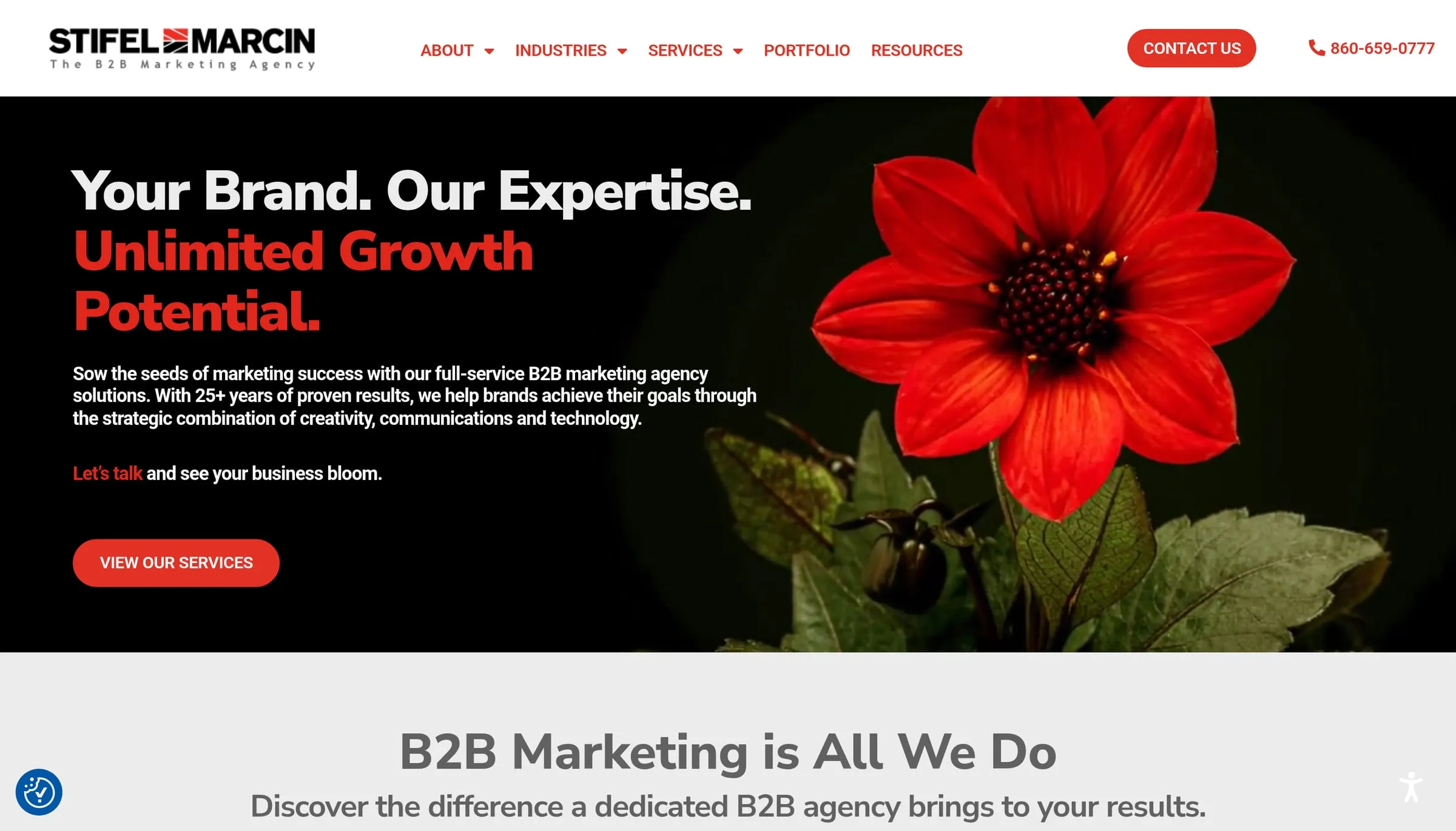 The Stifel Marcin homepage